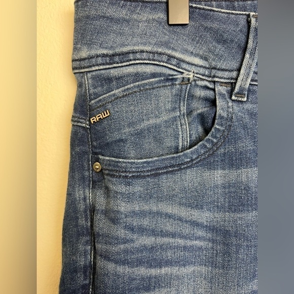 GSTAR RAW Lynn Mid Straight Jeans - Picture 4 of 5